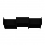 Hampton Wall Décor Shelves in Black