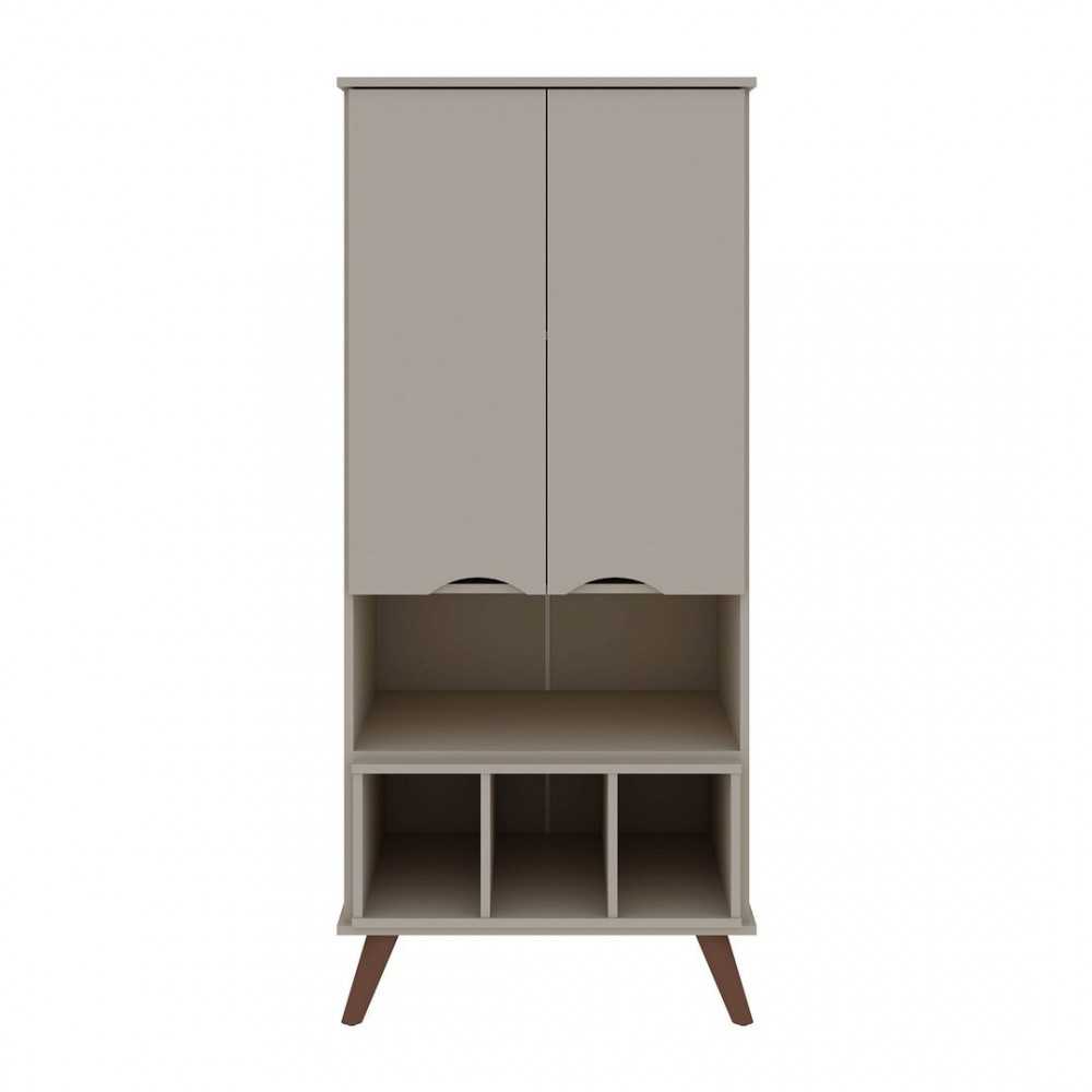 Hampton 26.77 Display Cabinet in Off White