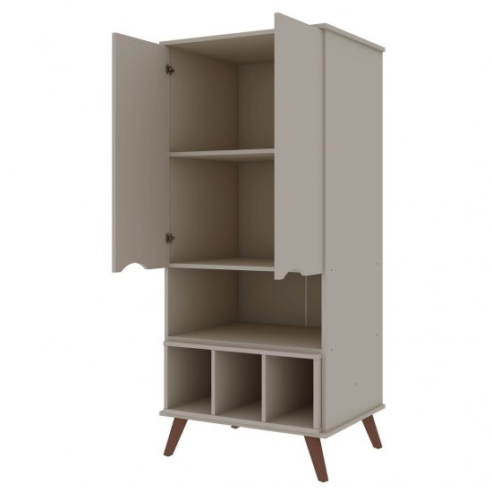 Hampton 26.77 Display Cabinet in Off White