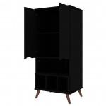 Hampton 26.77 Display Cabinet in Black