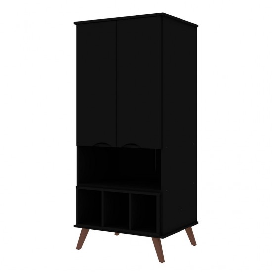 Hampton 26.77 Display Cabinet in Black