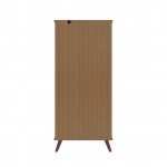 Hampton 26.77 Display Cabinet in Maple Cream