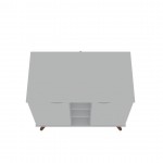 Hampton 39.37 Buffet Stand in White