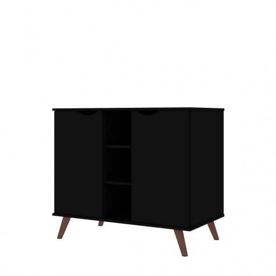 Hampton 39.37 Buffet Stand in Black