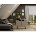 Hampton 33.07 Accent Cabinet in Off White