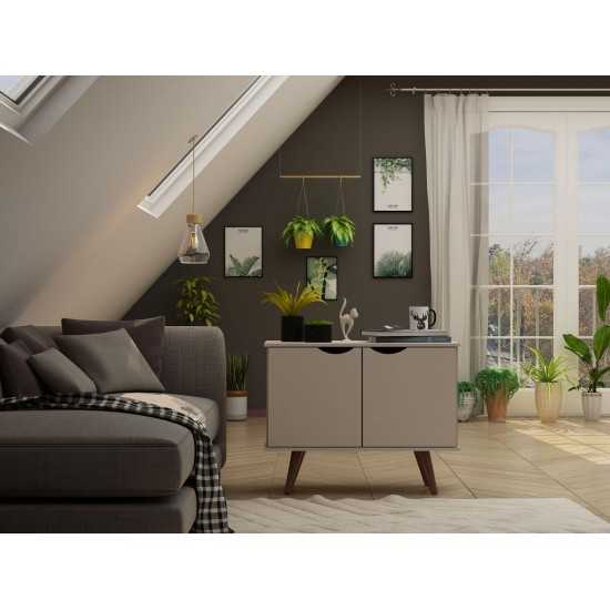 Hampton 33.07 Accent Cabinet in Off White