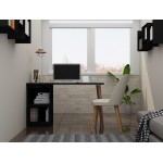 Hampton 3- Piece Extra Storage Home Office Set in Black