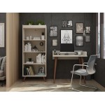 Hampton 2- Piece Home Basic Office Set in Off White