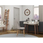 Hampton 2- Piece Home Basic Office Set in Off White