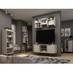 Hampton 2- Piece Home Basic Office Set in Off White