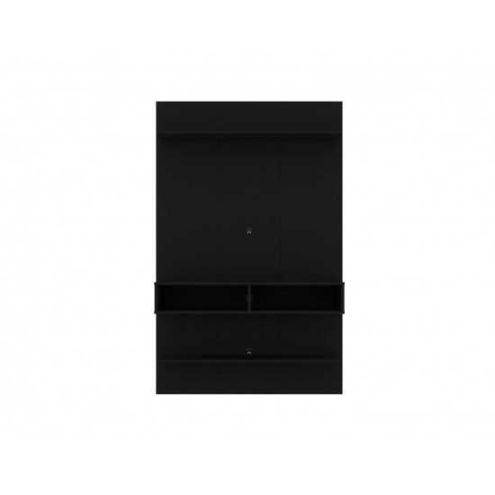 Libra Long Floating 45.35 Entertainment Center in Black