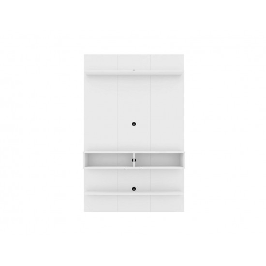 Libra Long Floating 45.35 Entertainment Center in White