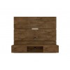 Vernon 62.99 Floating Entertainment Center in Rustic Brown