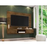 Vernon 62.99 Floating Entertainment Center in Rustic Brown
