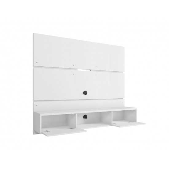 Vernon 62.99 Floating Entertainment Center in White