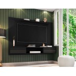 Liberty 70.86 Floating Entertainment Center in Black