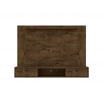 Liberty 70.86 Floating Entertainment Center in Rustic Brown