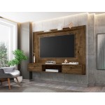 Liberty 70.86 Floating Entertainment Center in Rustic Brown