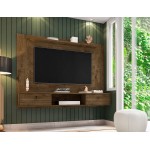 Liberty 70.86 Floating Entertainment Center in Rustic Brown