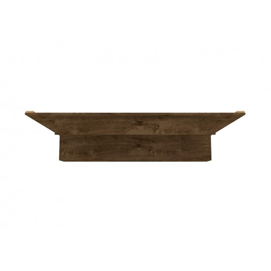 Liberty 70.86 Floating Entertainment Center in Rustic Brown