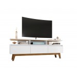 Yonkers 70.86 TV Stand in White