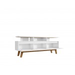 Yonkers 70.86 TV Stand in White