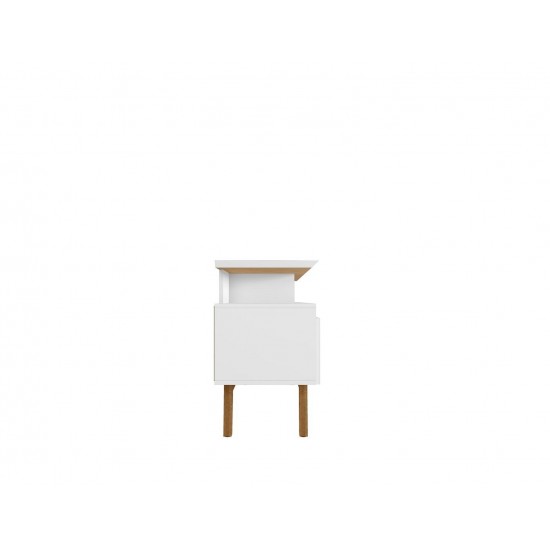Yonkers 70.86 TV Stand in White