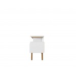 Yonkers 70.86 TV Stand in White