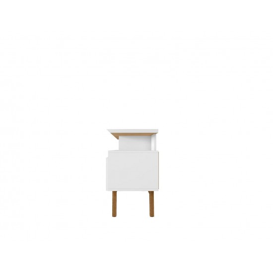 Yonkers 70.86 TV Stand in White