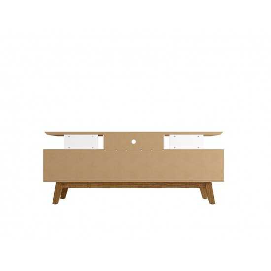 Yonkers 70.86 TV Stand in White