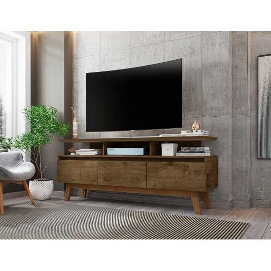 Yonkers 62.99 TV Stand in Rustic Brown