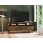 Yonkers 62.99 TV Stand in Rustic Brown