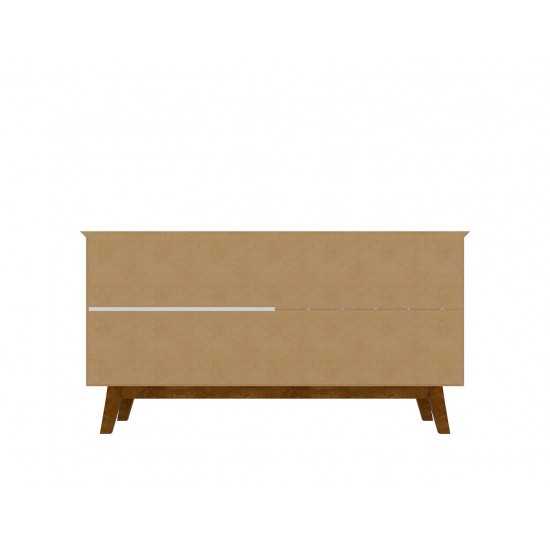 Yonkers 62.99 Sideboard in Black and Cinnamon