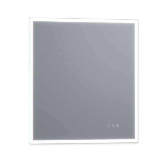 Lucent 34 x 36 Wall Mounted LED Vanity Mirror Color Changer, Dimmer and Defogger