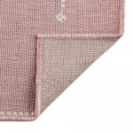 Rug Unique Loom Outdoor Coastal Pink Rectangular 5' 3 x 7' 10