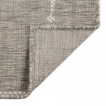 Rug Unique Loom Outdoor Coastal Gray Rectangular 4' 0 x 6' 0