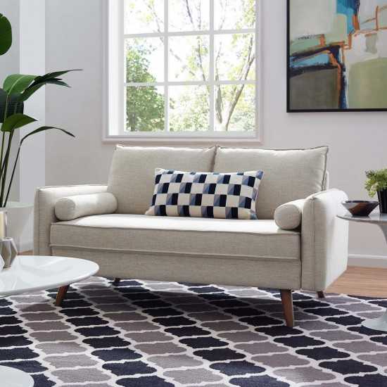 Revive Upholstered Fabric Loveseat