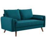 Revive Upholstered Fabric Loveseat