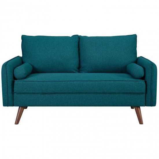 Revive Upholstered Fabric Loveseat