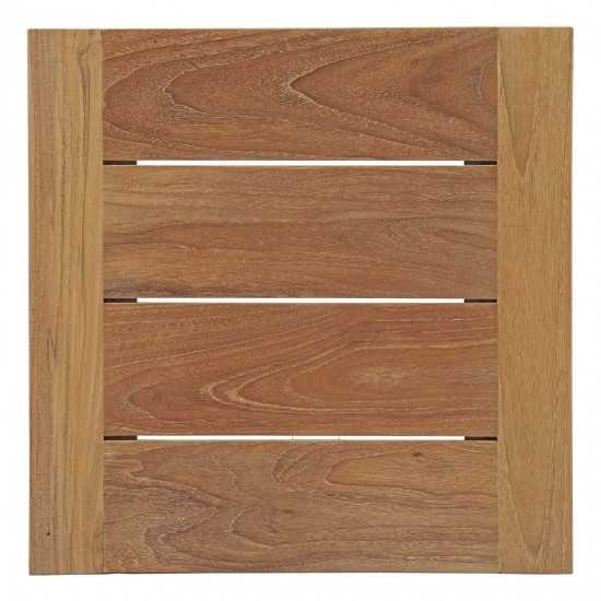 Upland 5 Piece Outdoor Patio Teak Set
