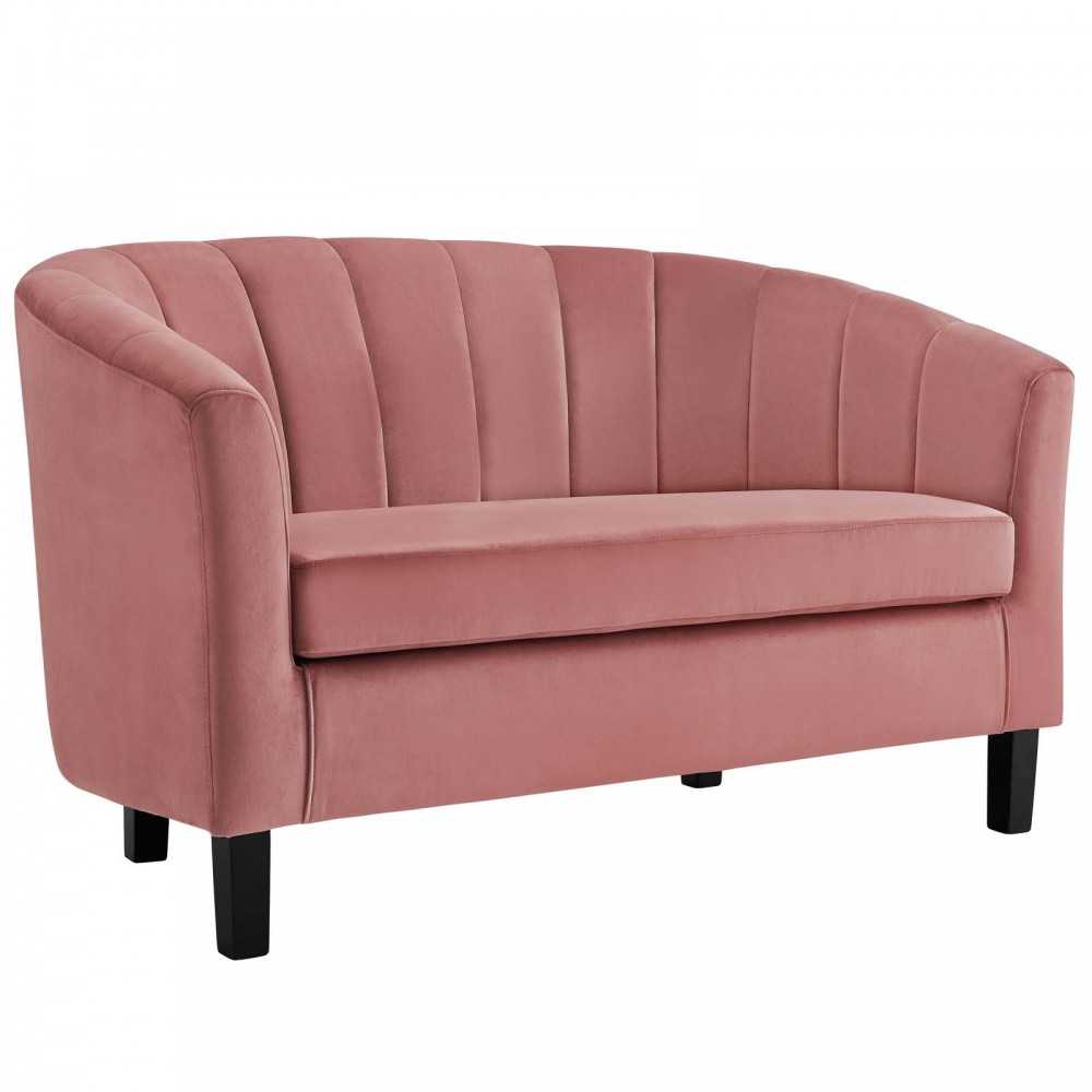 Prospect Channel Tufted Performance Velvet Loveseat Prospect Channel Tufted Performance Velvet Loveseat