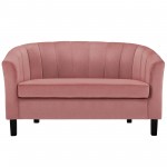 Prospect Channel Tufted Performance Velvet Loveseat
