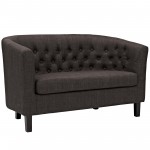 Prospect 2 Piece Upholstered Fabric Loveseat and Armchair Set