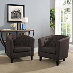 Prospect 2 Piece Upholstered Fabric Armchair Set