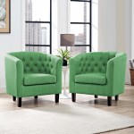 Prospect 2 Piece Upholstered Fabric Armchair Set