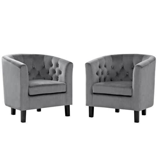 Prospect 2 Piece Performance Velvet Armchair Set