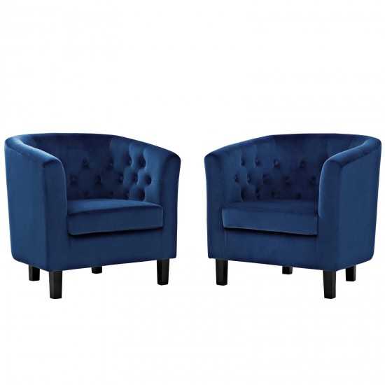 Prospect 2 Piece Performance Velvet Armchair Set