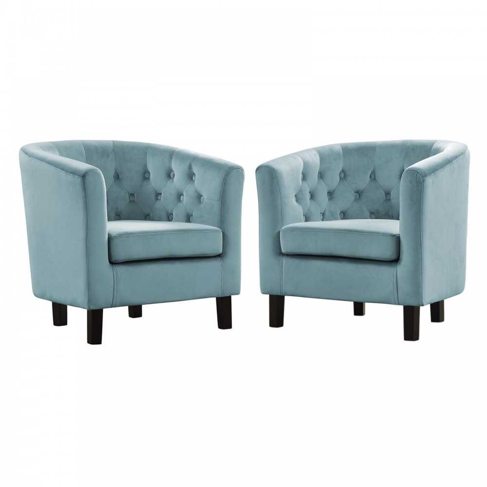 Prospect 2 Piece Performance Velvet Armchair Set