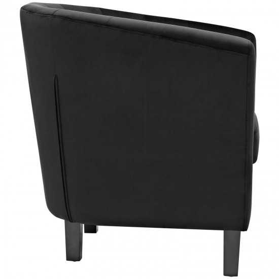 Prospect 2 Piece Performance Velvet Loveseat and Armchair Set