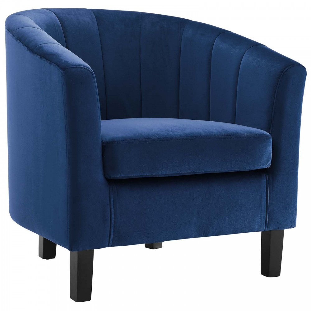 Prospect Channel Tufted Performance Velvet Armchair Prospect Channel Tufted Performance Velvet Armchair